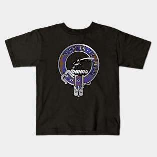 Clan Eliott Crest & Tartan Kids T-Shirt